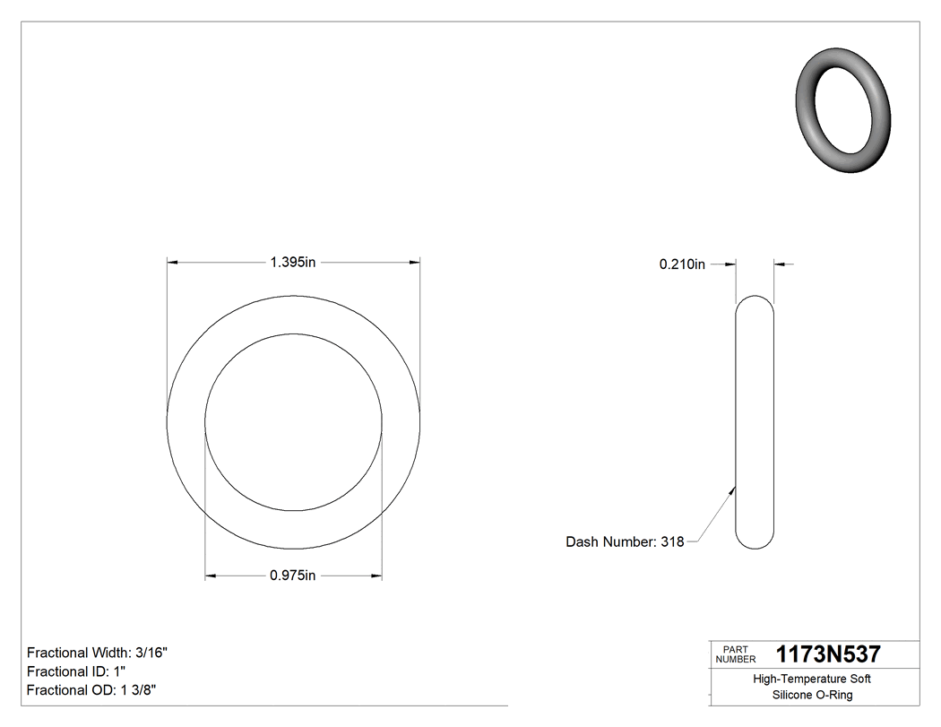 Technical drawing - 1173N537